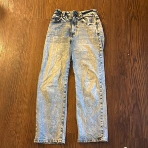 Zara boot cut high waisted jeans